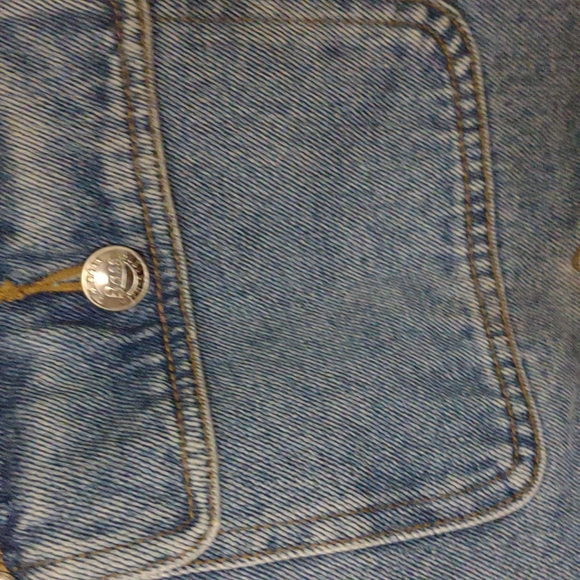 Men's lightly used condition denim jacket sz  xl - Picture 4 of 8